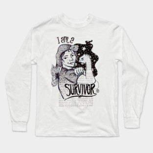 I am a Survivor Long Sleeve T-Shirt