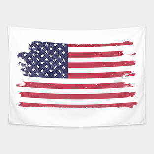 American Flag Tapestry