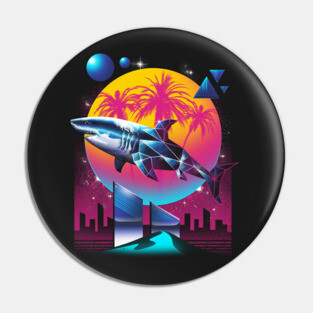 Rad Shark Pin