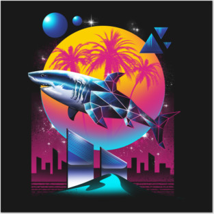 Rad Shark Posters and Art