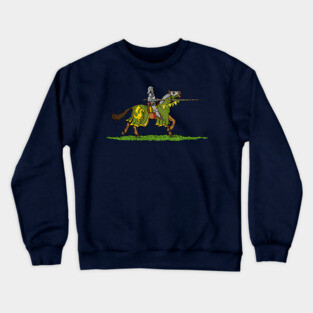 Charging Medieval Knight Crewneck Sweatshirt