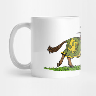 Charging Medieval Knight Mug