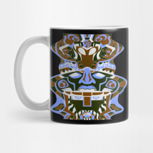 olmec alien head ecopop Mug