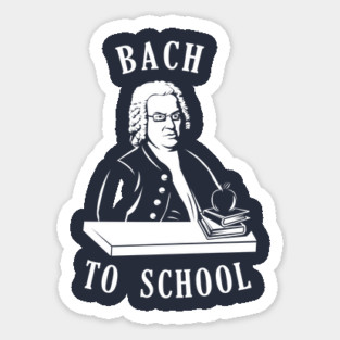 Bach To School Magnet