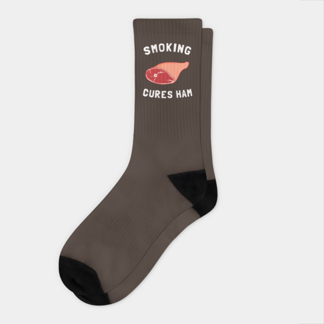 Smoking Cures Ham Socks by dumbshirts