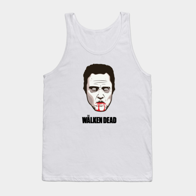 Christopher Walken - "The Walken Dead" Official T-Shirt Tank Top by FacesOfAwesome