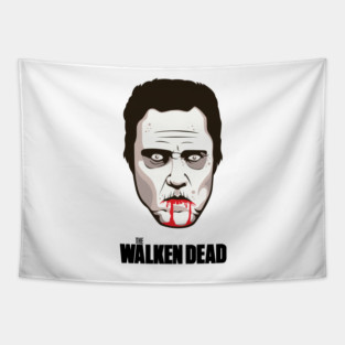 Christopher Walken - "The Walken Dead" Official T-Shirt Tapestry