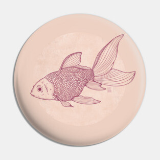 Goldfish Pin