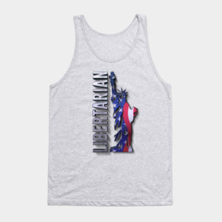 Libertarian - Political Party Logo Tank Top