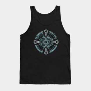 Templar Knight Celtic Cross Tank Top