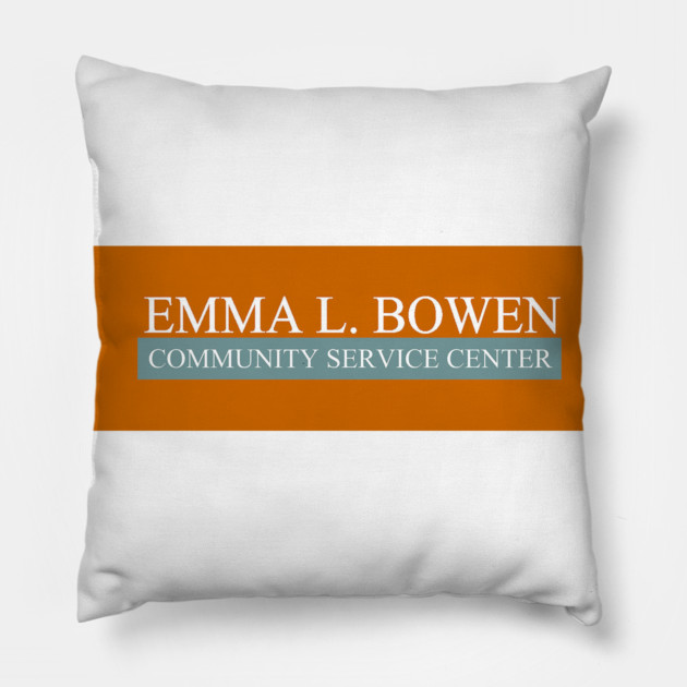 Emma L. Bowen Community Service Center logo T-shirt Pillow by Emma L. Bowen Community Service Center