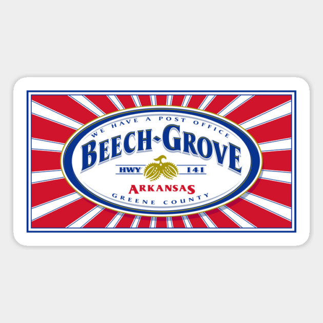 Beech Grove, Arkansas Magnet by rt-shirts