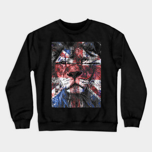 Union Jack Lion Crewneck Sweatshirt