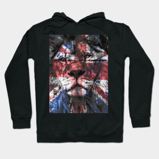 Union Jack Lion Hoodie