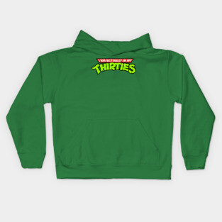 Teenage Mutant Ninja Thirties Kids Hoodie