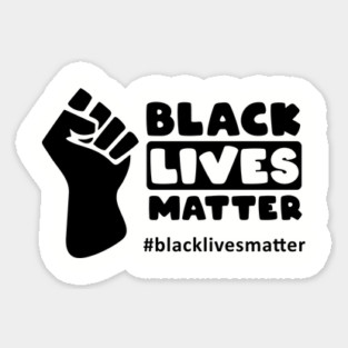 black lives matter, I can't breathe, Stop killing black people, Black history Sticker