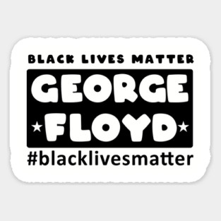black lives matter, I can't breathe, George Floyd, Stop killing black people, Black history Magnet