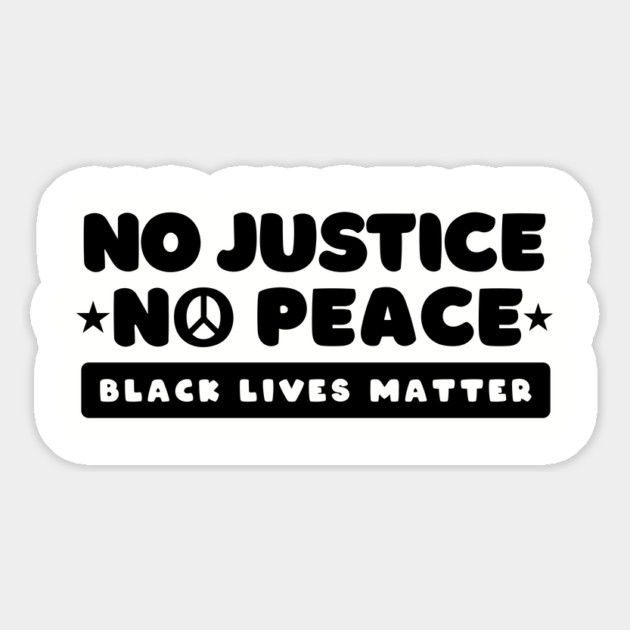 No Justice No Peace, Black lives matter, I can't breathe, George Floyd, Stop killing black people, Black history Magnet by UrbanLifeApparel