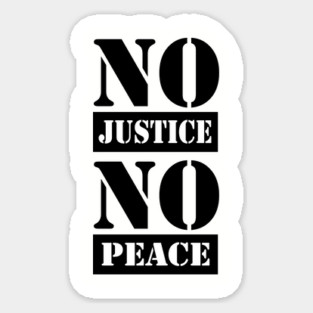 I Can't Breathe,African American,No Justice No Peace, Black Lives Matter, Civil Rights, Black History, Protest Fist Sticker