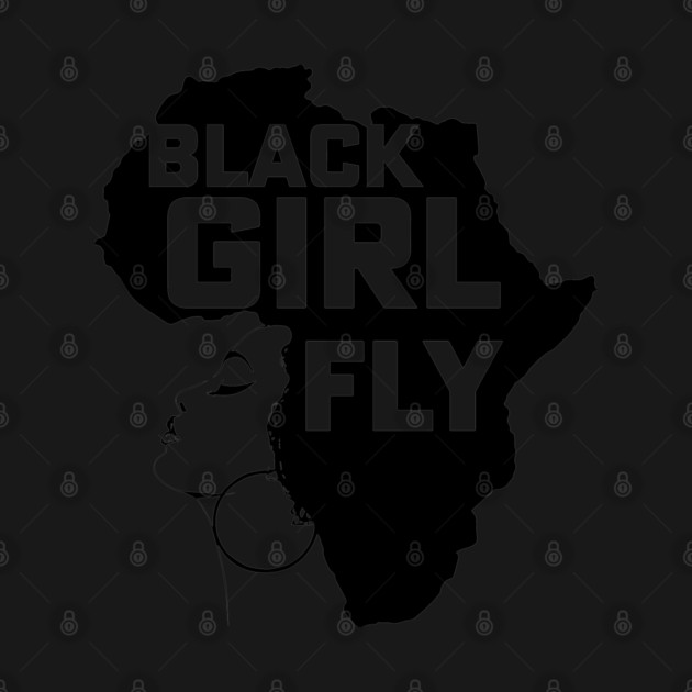 Black Girl Fly, Black Girl Magic, African American, Black woman by UrbanLifeApparel
