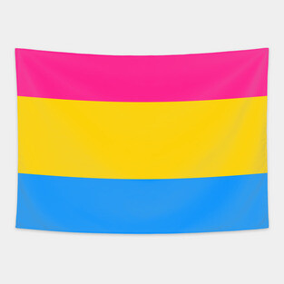 Pansexual Flag Tapestry