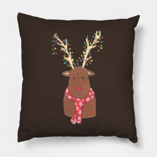 Christmas reindeer Pillow