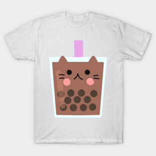 Cat Boba Tea T-Shirt