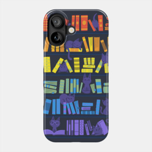 Library Kittens Phone Case