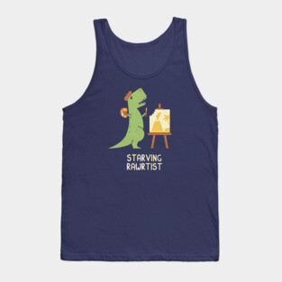 Starving Rawrtist Tank Top