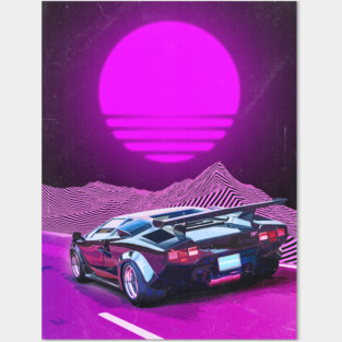 Countach Posters and Art