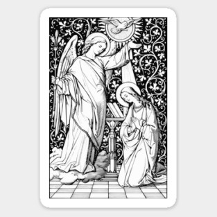 Annunciation to the Blessed Virgin Mary Sticker
