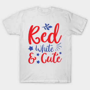 Red White And Cute T-Shirt