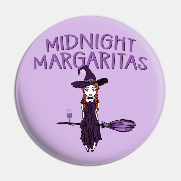 Midnight Margaritas Cheeky Witch® Pin by Cheeky Witch
