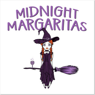 Midnight Margaritas Cheeky Witch® Posters and Art
