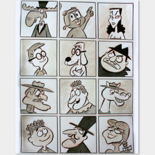 Jay Ward Tribute Posters and Art