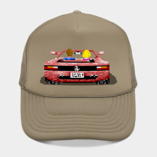 Outrun Ferrari Hat