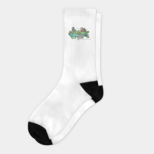 DjBlast (Agent Ice Design) Socks