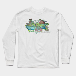 DjBlast (Agent Ice Design) Long Sleeve T-Shirt