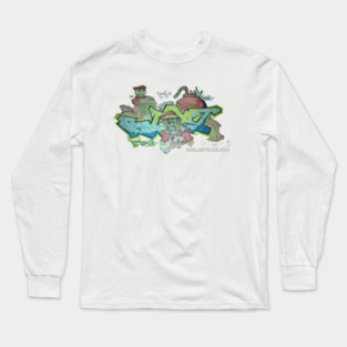 DjBlast (Agent Ice Design) Long Sleeve T-Shirt