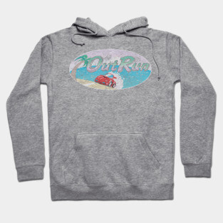 Outrun Logo (faded and weathered) Hoodie