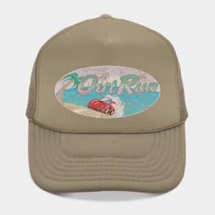 Outrun Logo (faded and weathered) Hat