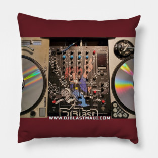 DjBlast Turntables Pillow