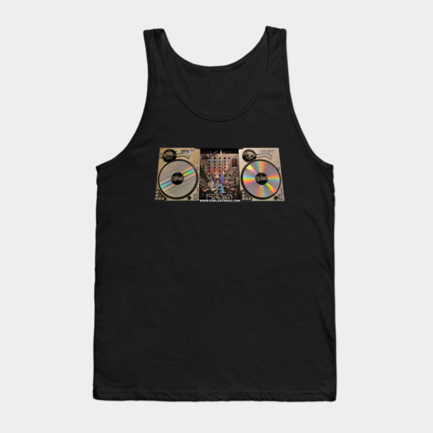 DjBlast Turntables Tank Top by DjBlastMaui