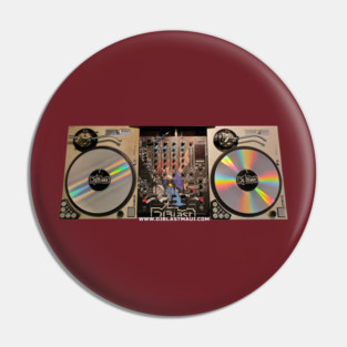 DjBlast Turntables Pin