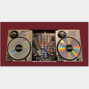 DjBlast Turntables Posters and Art