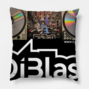 Turntables with Logo Pillow
