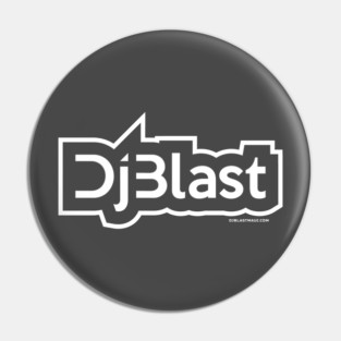 DjBlast Logo Pin