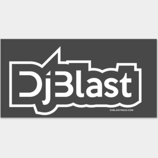 DjBlast Logo Posters and Art