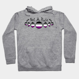 Not A Phase- Asexual Hoodie