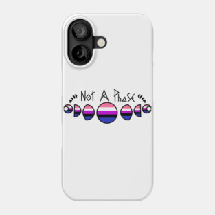 Not A Phase- Genderfluid Phone Case